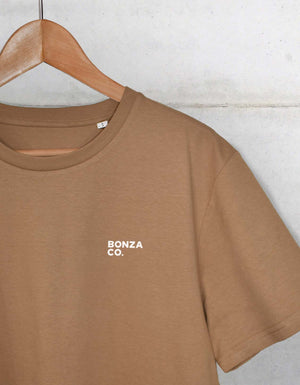 Bonza Co. T-shirt camel