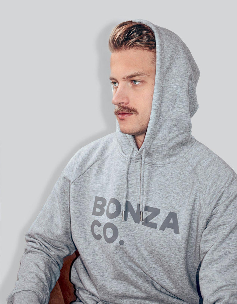 Bonza Co. hoodie grå