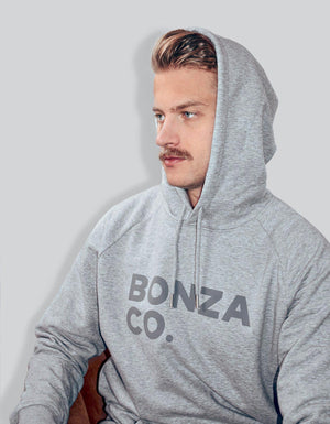 
                
                    Ladda bild i gallerivy, Bonza Co. hoodie grå
                
            
